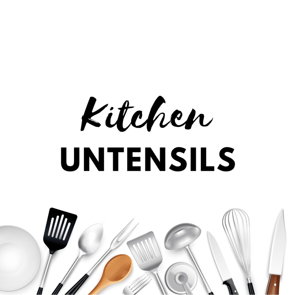 Kitchen utensils